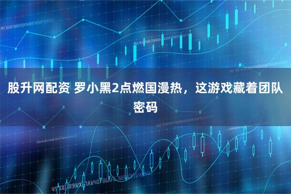 股升网配资 罗小黑2点燃国漫热，这游戏藏着团队密码